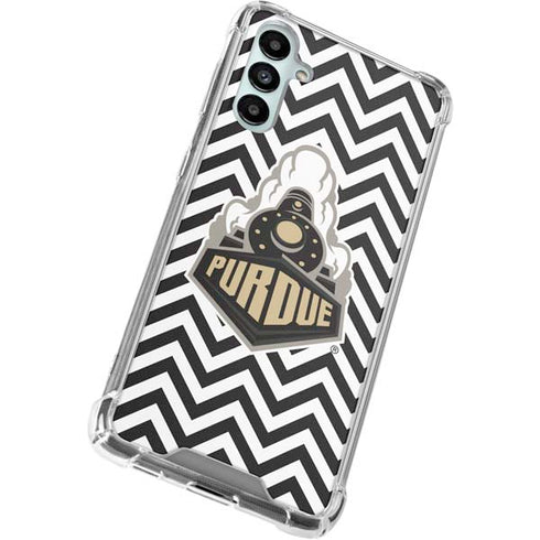Purdue University Purdue Chevron Galaxy A14 5G Clear Case