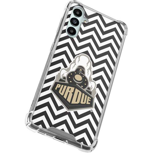 Purdue University Purdue Chevron Galaxy A15 5G Clear Case