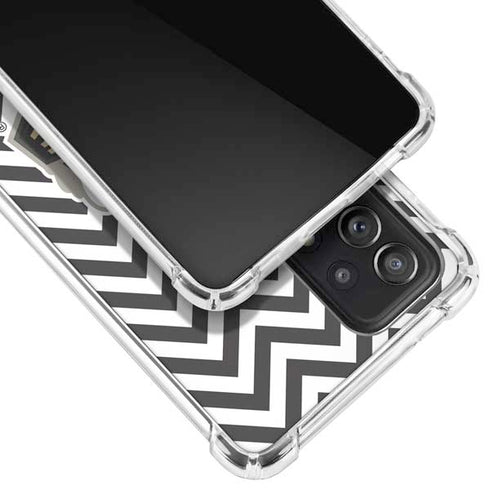 Purdue University Purdue Chevron Galaxy A52 5G Clear Case