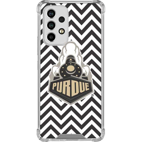 Purdue University Purdue Chevron Galaxy A53 5G Clear Case