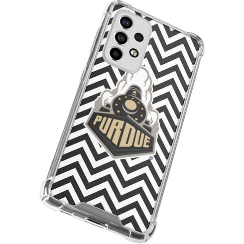 Purdue University Purdue Chevron Galaxy A53 5G Clear Case