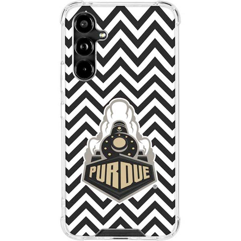 Purdue University Purdue Chevron Galaxy A54 5G Clear Case