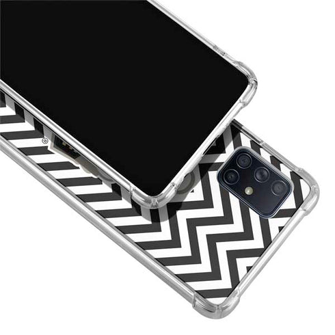 Purdue University Purdue Chevron Galaxy A71 5G Clear Case
