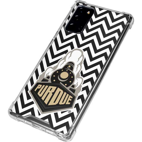 Purdue University Purdue Chevron Galaxy Note20 5G Clear Case