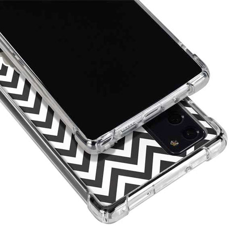 Purdue University Purdue Chevron Galaxy Note20 5G Clear Case