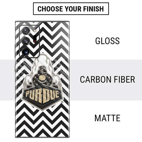 Purdue University Purdue Chevron Galaxy Note20 Ultra 5G Skin