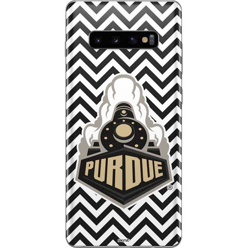 Purdue University Purdue Chevron Galaxy S10 Plus Skin