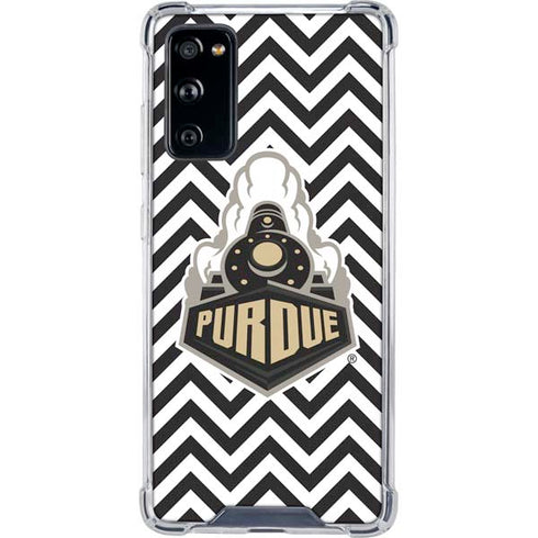 Purdue University Purdue Chevron Galaxy S20 FE Clear Case