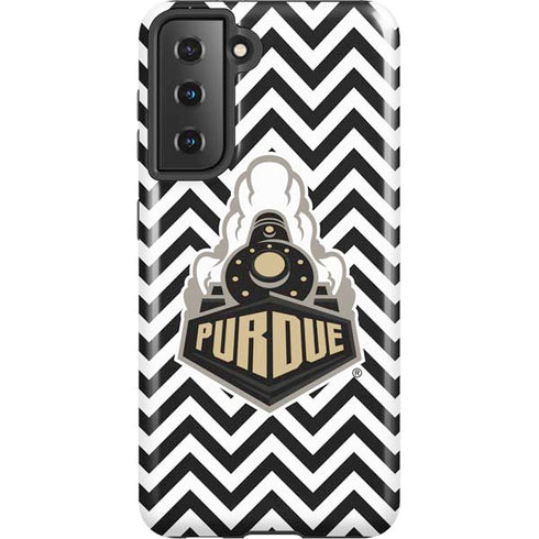 Purdue University Purdue Chevron Galaxy S21 5G Pro Case