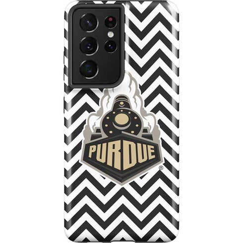 Purdue University Purdue Chevron Galaxy S21 Ultra 5G Pro Case