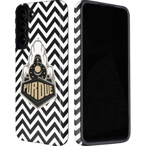Purdue University Purdue Chevron Galaxy S22 Plus Pro Case
