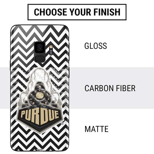 Purdue University Purdue Chevron Galaxy S9 Skin