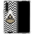 Purdue University Purdue Chevron Galaxy Z Fold4 5G Clear Case