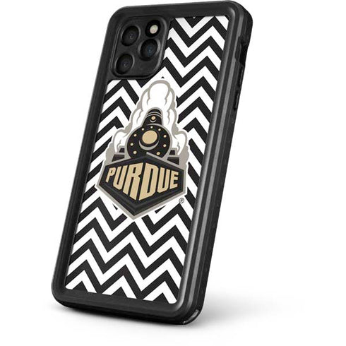 Purdue University Purdue Chevron iPhone 11 Pro Max Waterproof Case
