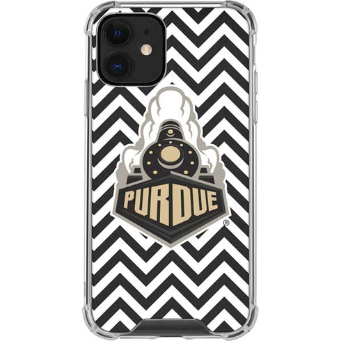 Purdue University Purdue Chevron iPhone 12 Clear Case