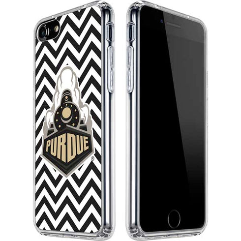 Purdue University Purdue Chevron iPhone SE (2nd & 3rd Gen) Clear Case