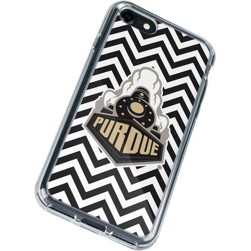 Purdue University Purdue Chevron iPhone SE (2nd & 3rd Gen) Clear Case