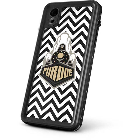 Purdue University Purdue Chevron iPhone XR Waterproof Case
