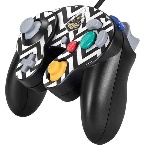Purdue University Purdue Chevron Nintendo GameCube Controller Skin