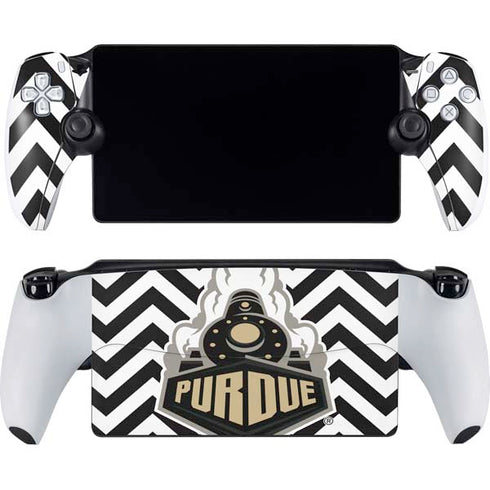 Purdue University Purdue Chevron PlayStation Portal Remote Player Skin