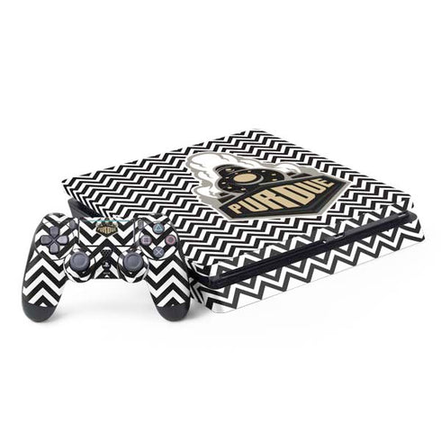 Purdue University Purdue Chevron PS4 Slim Bundle Skin