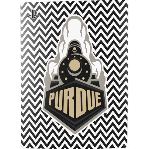 Purdue University Purdue Chevron PS5 Digital Edition Console Skin