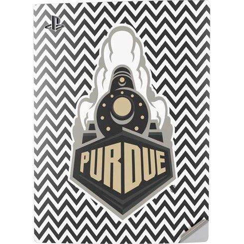 Purdue University Purdue Chevron PS5 Digital Edition Console Skin