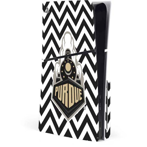 Purdue University Purdue Chevron PS5 Slim Disk Console Skin