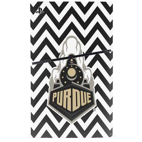 Purdue University Purdue Chevron PS5 Slim Digital Edition Console Skin