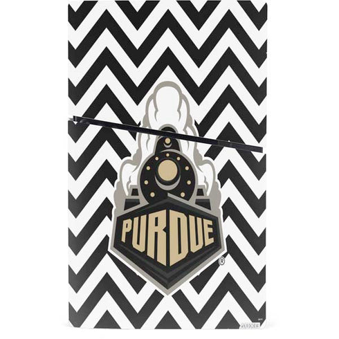 Purdue University Purdue Chevron PS5 Slim Digital Edition Console Skin