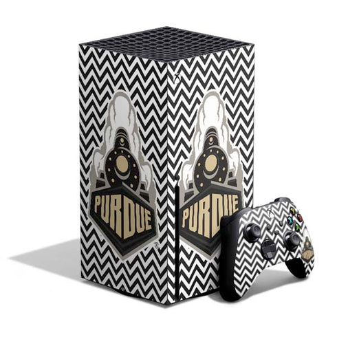 Purdue University Purdue Chevron Xbox Series X Bundle Skin