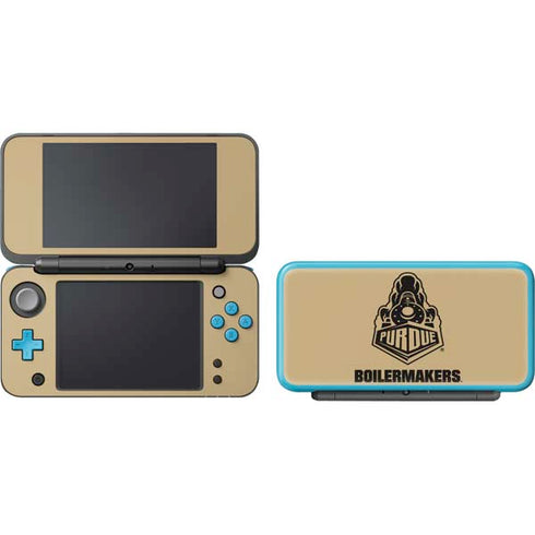 Purdue University Purdue Gold Signature Logo Nintendo 2DS XL (2017) Skin