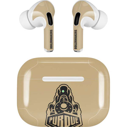 Purdue University Purdue Gold Signature Logo Apple AirPods Pro Skin