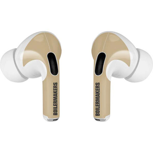 Purdue University Purdue Gold Signature Logo Apple AirPods Pro Skin