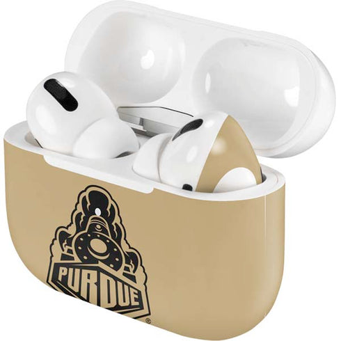 Purdue University Purdue Gold Signature Logo Apple AirPods Pro Skin