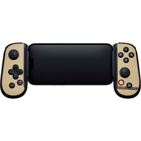 Purdue University Purdue Gold Signature Logo Backbone One for iPhone Game Controller Skin