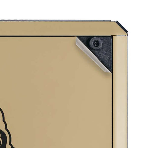 Purdue University Purdue Gold Signature Logo Cooler Master MasterBox Q300L Mini Tower Skin