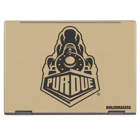 Purdue University Purdue Gold Signature Logo HP Envy Skin