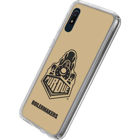 Purdue University Purdue Gold Signature Logo Galaxy A10e Clear Case