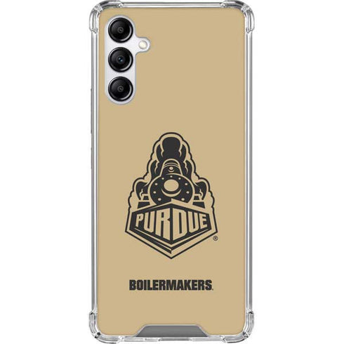Purdue University Purdue Gold Signature Logo Galaxy A14 5G Clear Case