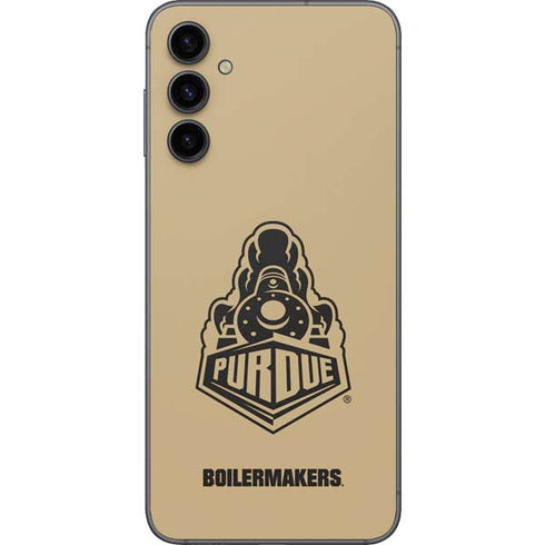 Purdue University Purdue Gold Signature Logo Galaxy A14 5G Skin