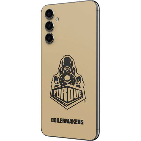 Purdue University Purdue Gold Signature Logo Galaxy A14 5G Skin
