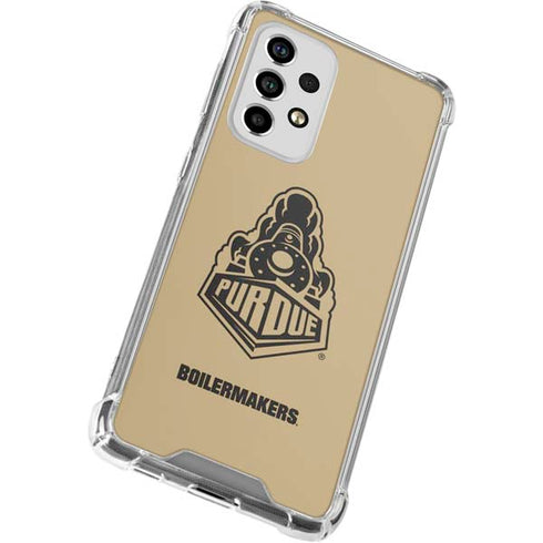 Purdue University Purdue Gold Signature Logo Galaxy A53 5G Clear Case