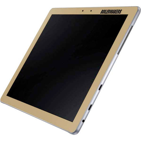 Purdue University Purdue Gold Signature Logo Galaxy Book 12in Skin