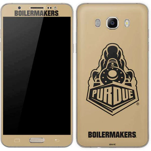 Purdue University Purdue Gold Signature Logo Galaxy J7 Skin