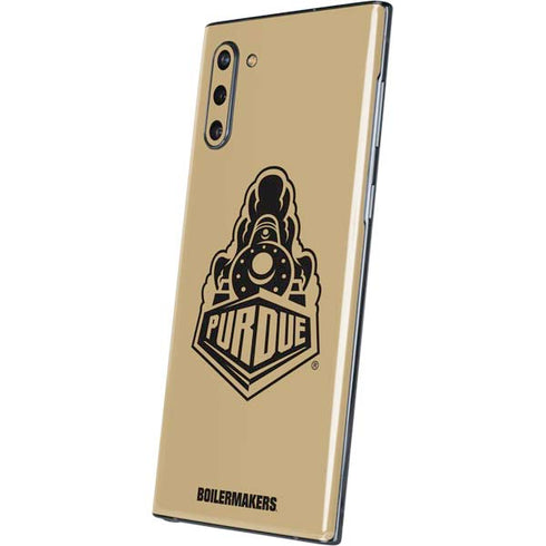 Purdue University Purdue Gold Signature Logo Galaxy Note 10 Skin