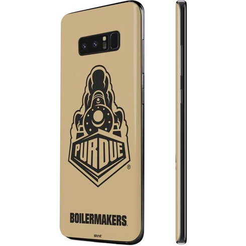 Purdue University Purdue Gold Signature Logo Galaxy Note 8 Skin