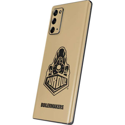 Purdue University Purdue Gold Signature Logo Galaxy Note20 5G Skin