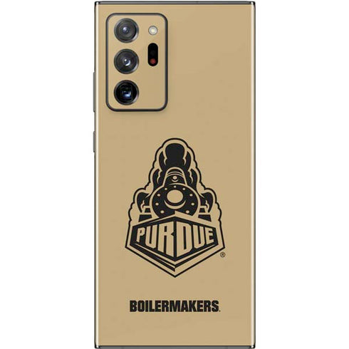 Purdue University Purdue Gold Signature Logo Galaxy Note20 Ultra 5G Skin