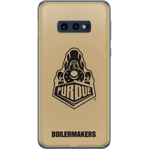 Purdue University Purdue Gold Signature Logo Galaxy S10e Skin